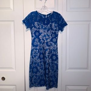 Blue Lace Dress